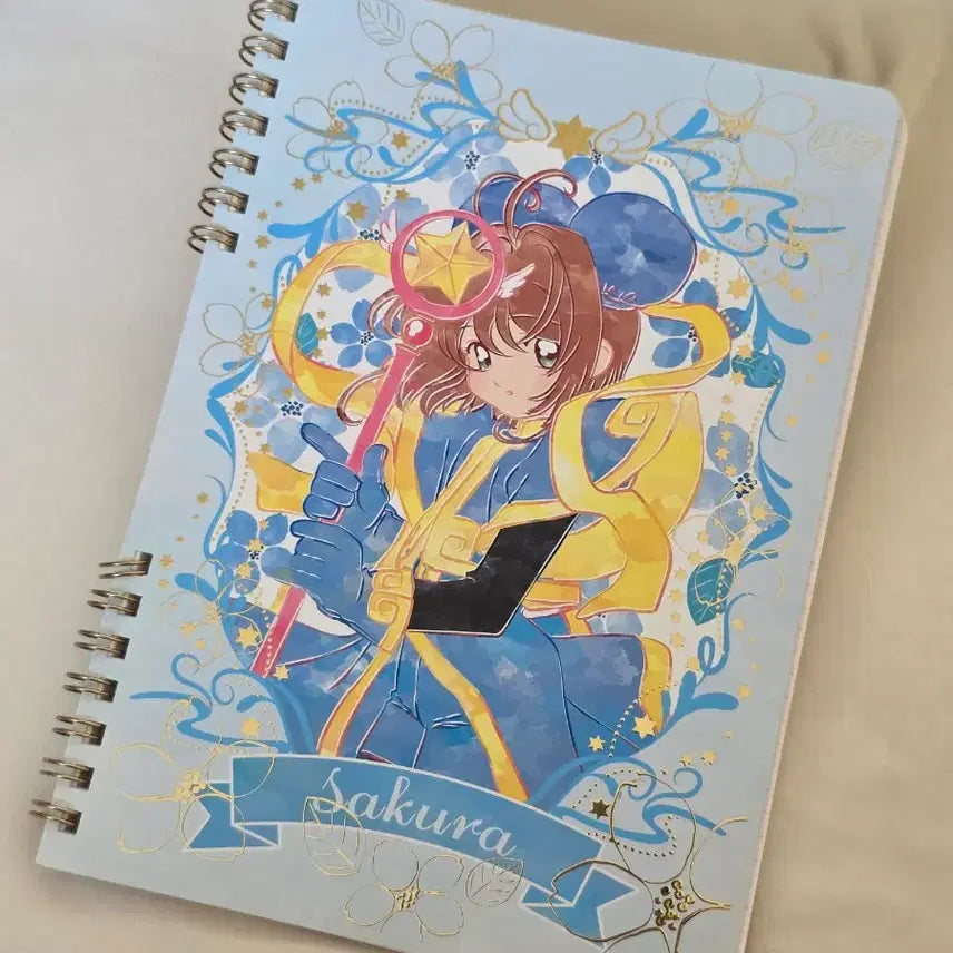 [BUNJANG] Cardcaptor Sakura A5 Notebook &amp; Memo Pad Set / 카드캡터체리 수첩 &amp; 메모지 세트