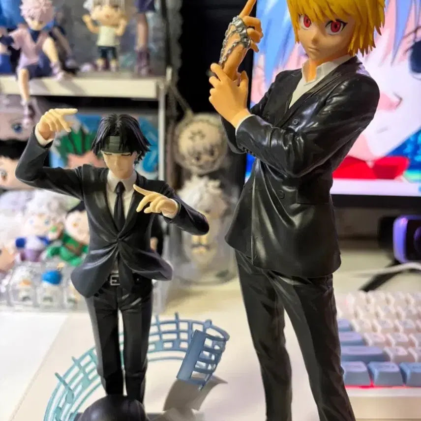 [BUNJANG] Chrollo Lucilfer Figure Bundle Set / (일괄) 클로로 크라피카 피규어