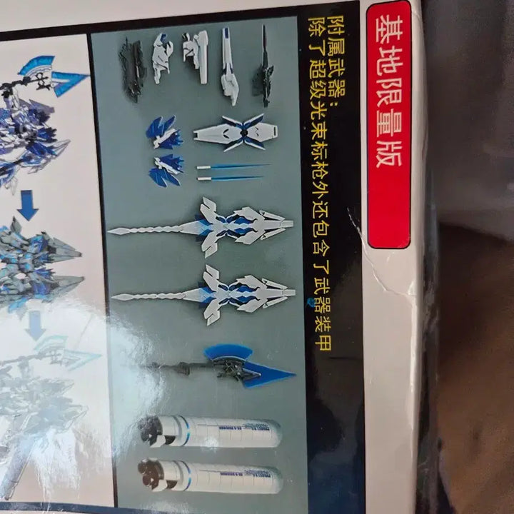 [BUNJANG] Continent Gundam HG Unicorn Perfectibility Model Kit / 대륙건담 hg  유니콘 퍼팩티빌리티