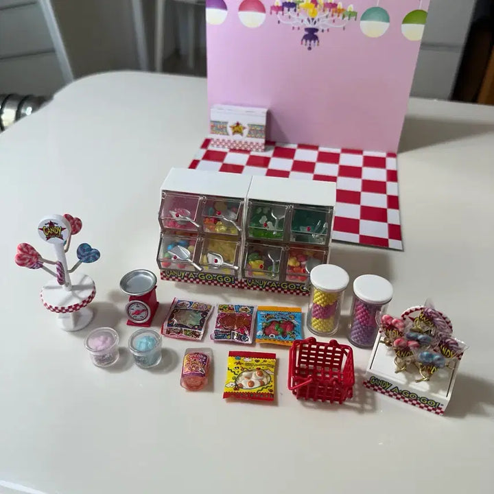 [BUNJANG] Re-Ment Sweets Happy Candy Shop Unsealed / 리멘트 스위티 해피 캔디샵 개봉