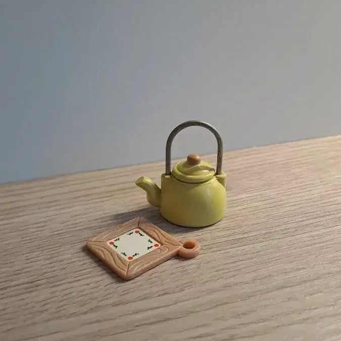 [BUNJANG] Sylvanian Families Coaster &amp; Teapot Set / 올드) 실바니안 코스터&amp;티포트