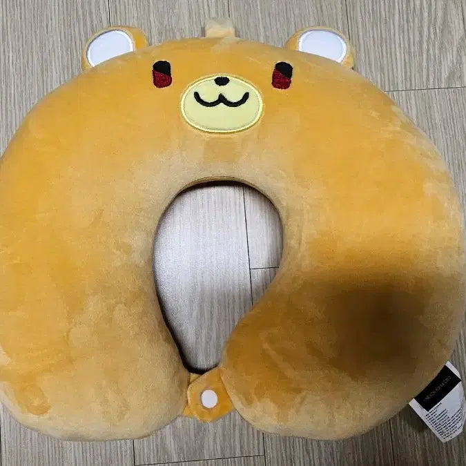 [BUNJANG] Mabinogi Aroma Bear Neck Pillow + Eye Mask Set / 마비노기 아로마베어 목베개 + 안대