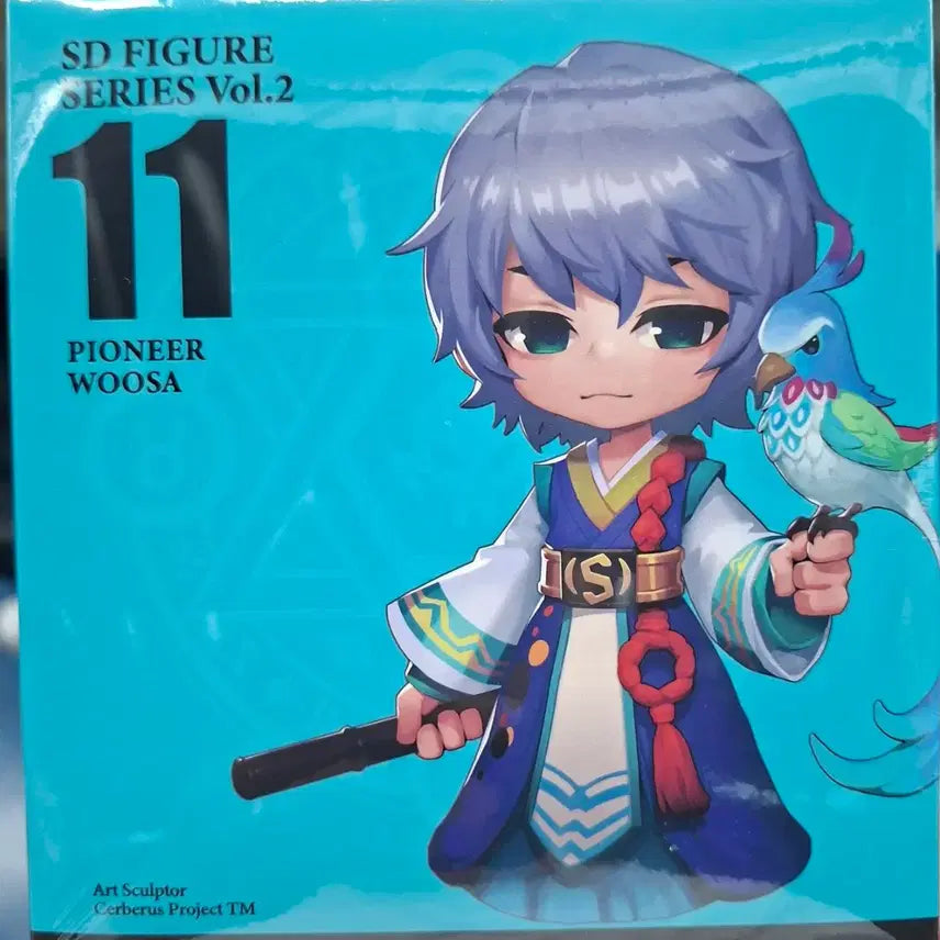 [BUNJANG] Summoners War Water Dryad Usra SD Figure Vol. 2 Sealed / 서머너즈 워 물선인 우사 SD피규어 vol.2 미개봉 컴투스