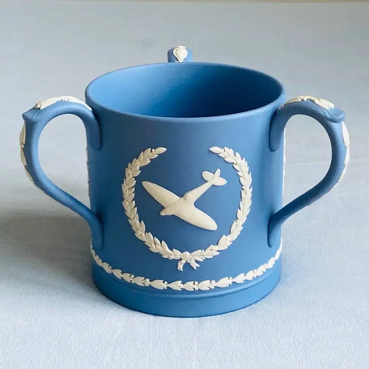 [BUNJANG] Wedgwood Jasperware Spitfire Fighter Limited Edition 200 / 웨지우드 제스퍼 스핏 파이어 전투기 200개 한정판