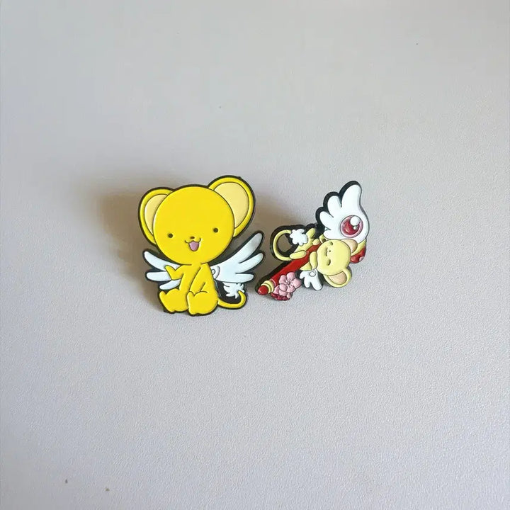 [BUNJANG] Cardcaptor Sakura Kero Badge Bundle Set / 카드캡터사쿠라 카드캡터체리 굿즈 케로 뱃지 일괄