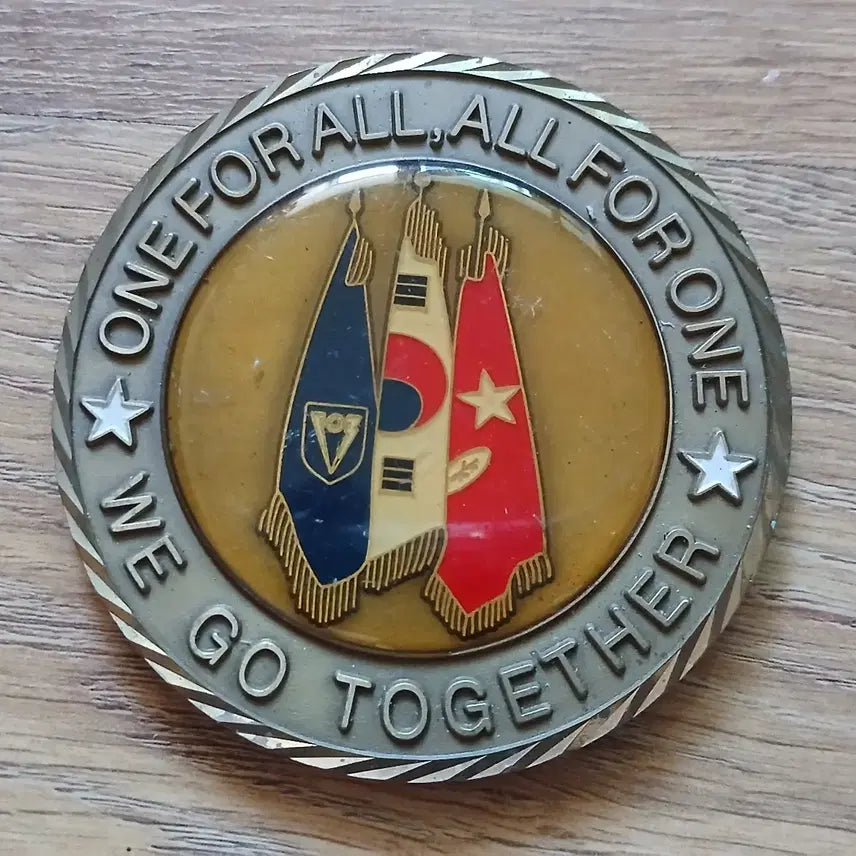[BUNJANG] 103rd Infantry Brigade Decommissioned Unit Medal Coin / 해체 제103보병여단  메달 코인 부대 군대
