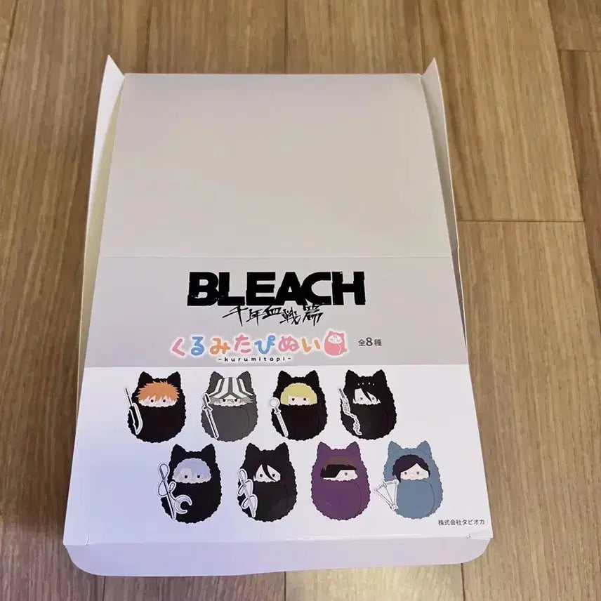 [BUNJANG] Bleach Tapinui Set - 8 Characters / 블리치 타피누이 8개(이치고,아이젠,히라코 신지,우라하라,토시로,뱌쿠야,루키아,우류)
