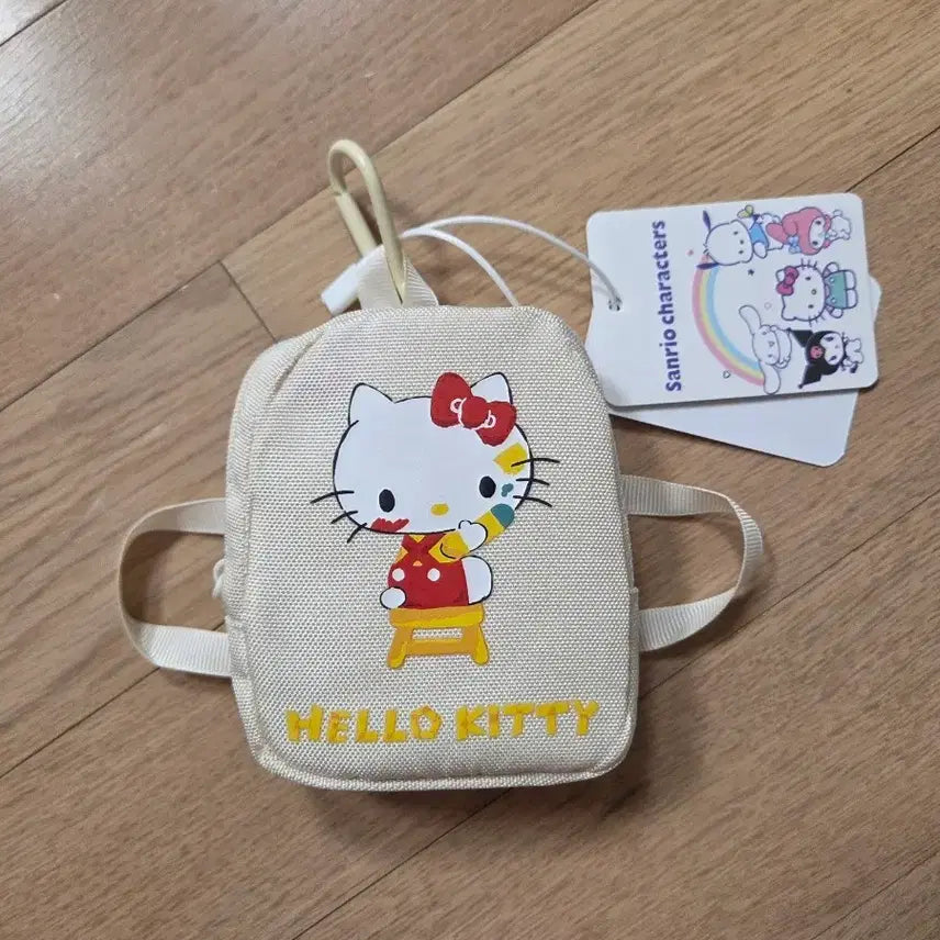 [BUNJANG] Sanrio Hello Kitty Mini Pouch Bag Charm / 산리오 헬로키티 미니  파우치 키링 장바구니(새상품)
