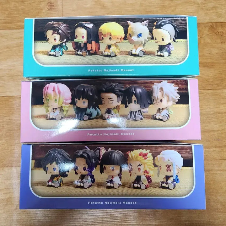[BUNJANG] Demon Slayer Petatto Full Set (Vol. 1-3) Sealed / 귀멸의칼날 페탓토 전종 풀박스 일괄 (미개봉)