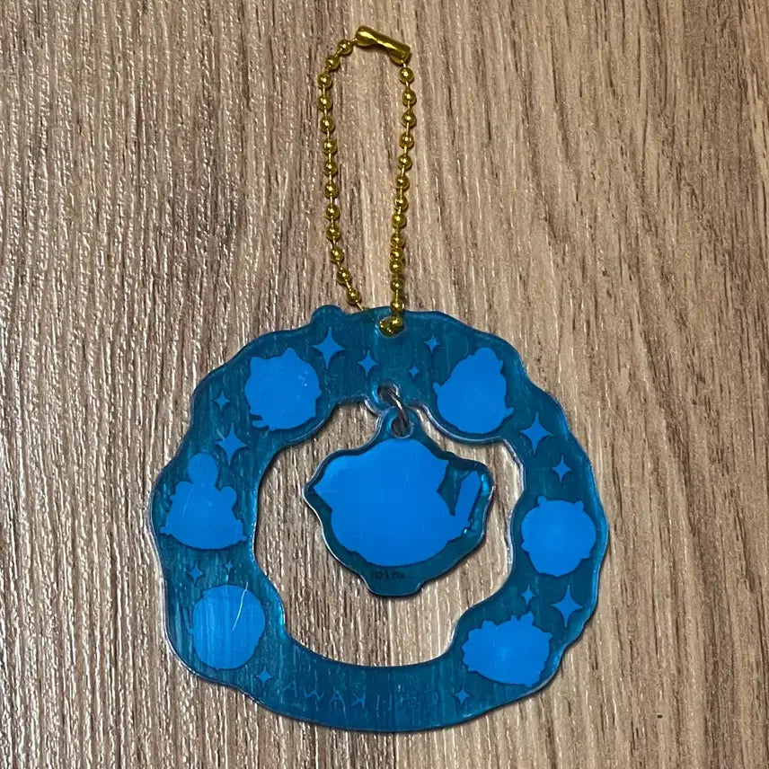 [BUNJANG] Twinkle Monjakgwi Rakko Hologram Acrylic Keyring / 트윙클 먼작귀 키링 랏코