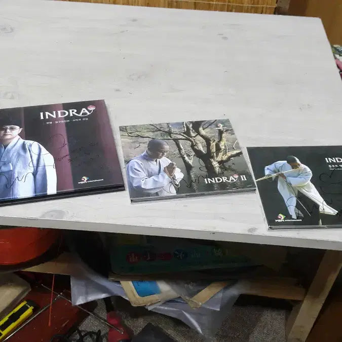 [BUNJANG] Indra Signed Mint Condition CD Bundle (3 Discs) / 시디/국악 - 사인이 들어간 민트급 인드라 시디 3장