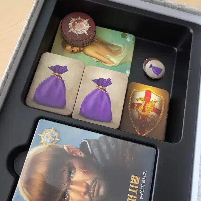[BUNJANG] Avalon, Hamburger Tycoon, Telestrations Board Game Bundle Set / 보드게임 일괄 (아발론, 햄버거 타이쿤, 텔레스트레이션)