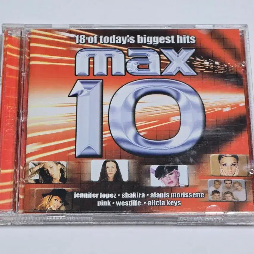[BUNJANG] MAX 10 (2002 Pop Compilation) CD + VCD / MAX 10 (2002년 팝 옴니버스 / CD+VCD)