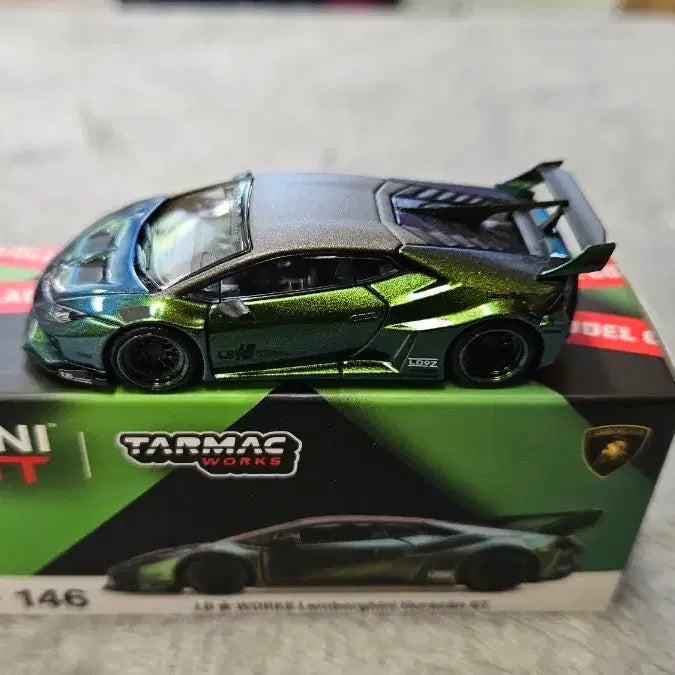 [BUNJANG] Minini GT Lamborghini Huracan GT Magic Green / 미니지티 람보르기니 우라칸 gt 매직그린