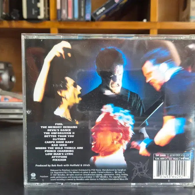 [BUNJANG] Metallica RELOAD CD / 메탈리카 RELOAD CD