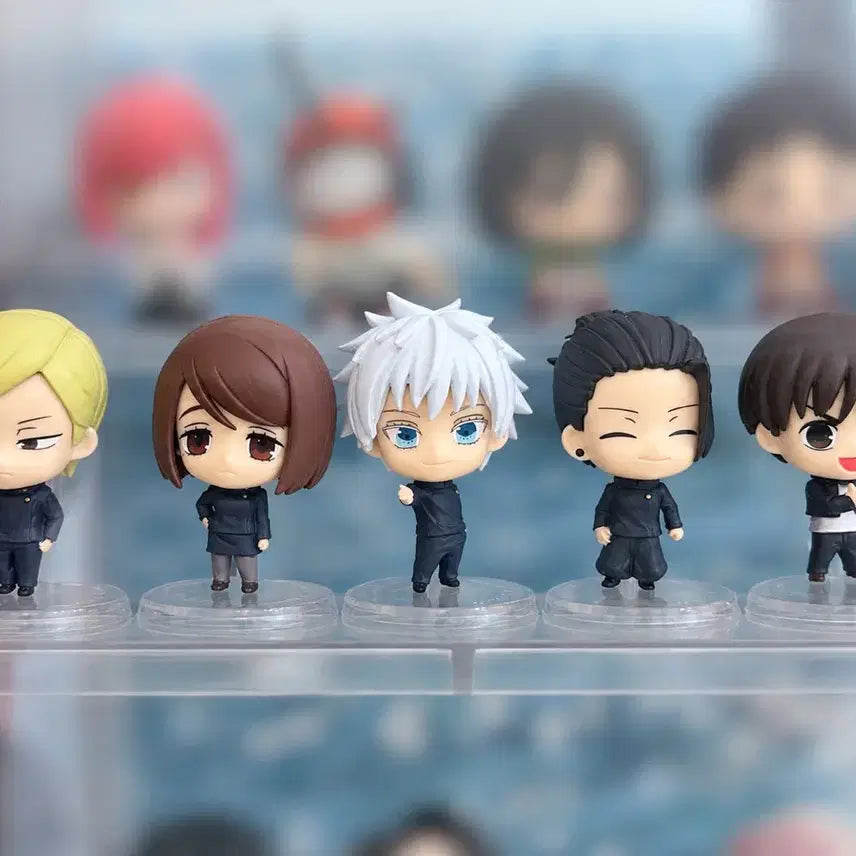 [BUNJANG] Jujutsu Kaisen Gacha Figure Set (5 Types) / 주술회전 피규어 가챠 5종 세트