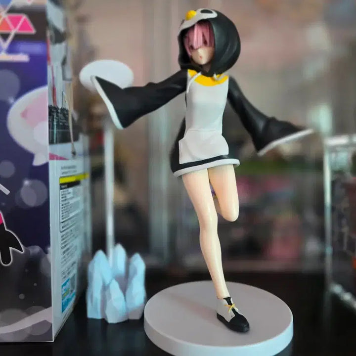 [BUNJANG] Sega Re:Zero Ram Penguin Costume Figure / 세가 Re: 제로 람 피규어 펭귄 의상