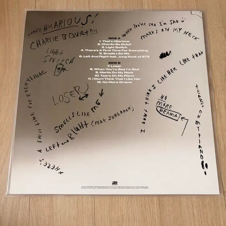 [BUNJANG] Charlie Puth Official 3rd Album LP / 찰리푸스 정규3집 lp 판매