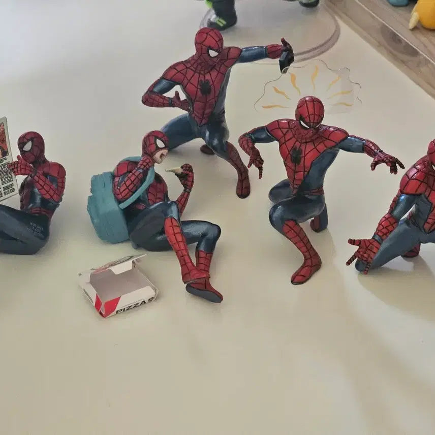 [BUNJANG] Takara Tomy SR+ Spider-Man Gacha Set / 타카라토미 sr+ 스파이더맨 가챠 5종 일괄 판매합니다