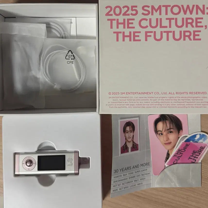 [BUNJANG] SMTOWN 30th Anniversary Mark MP3 Player / 2025 SMTOWN 30주년 mp3 마크
