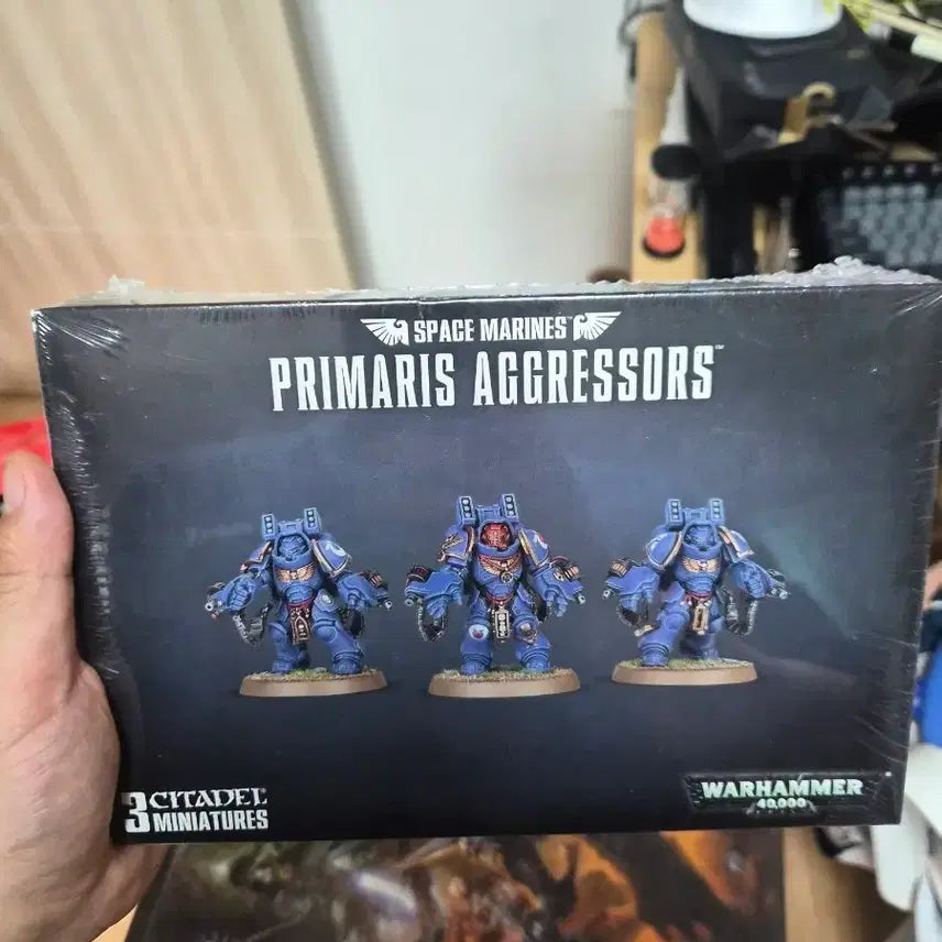 [BUNJANG] Warhammer 40,000 Space Marines Primaris Aggressors Figure / 워해머 40k 스페이스 마린 프라이머리스 어그레서 피규어