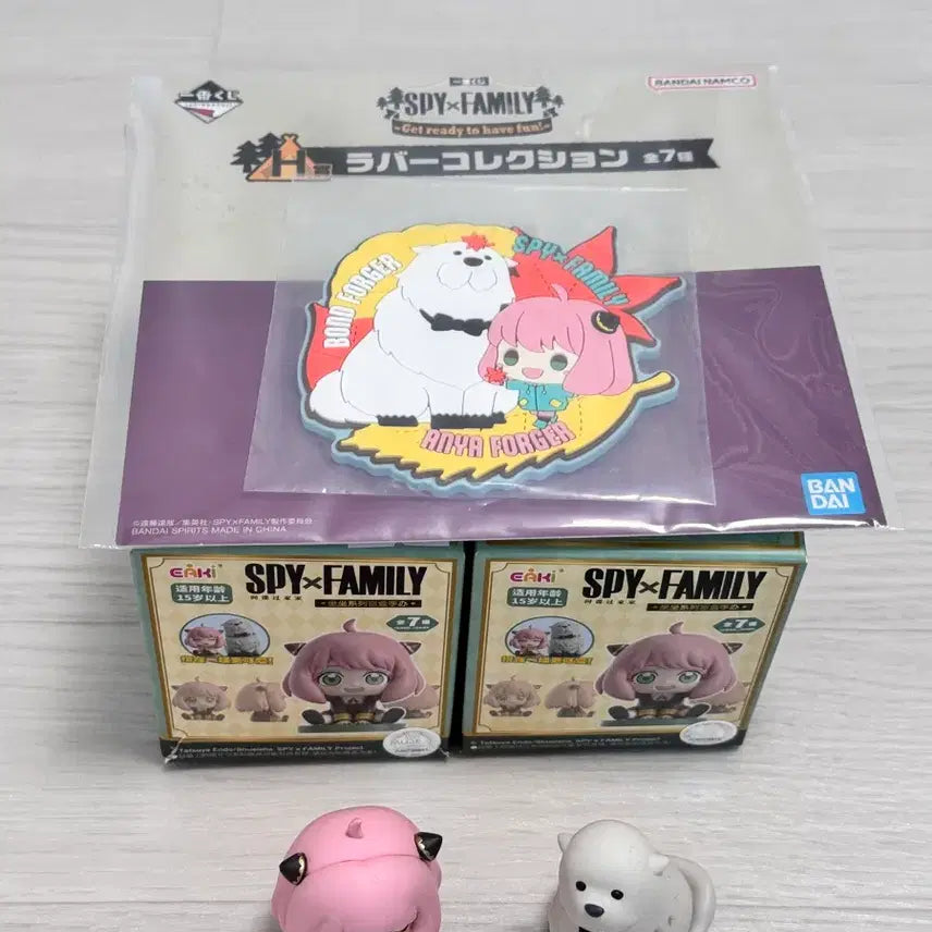 [BUNJANG] Spy x Family Anya &amp; Bond Figure Bundle / 스파이패밀리 EAKI 아냐,본드 피규어 일괄