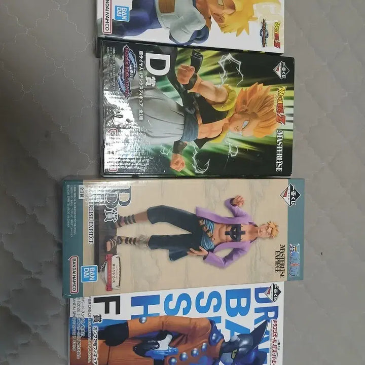 [BUNJANG] Dragon Ball &amp; One Piece Figures Bundle Set (4 Types) / 드래곤볼,원피스피규어