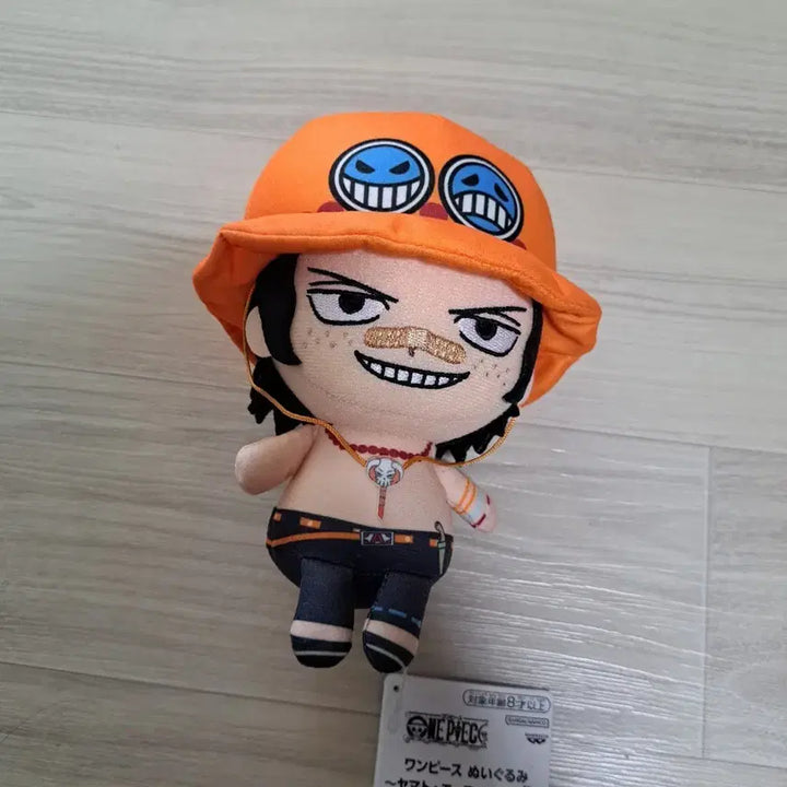 [BUNJANG] One Piece Portgas D. Ace Crane Plush / 원피스 포트거스 D 에이스 크레인 누이 인형