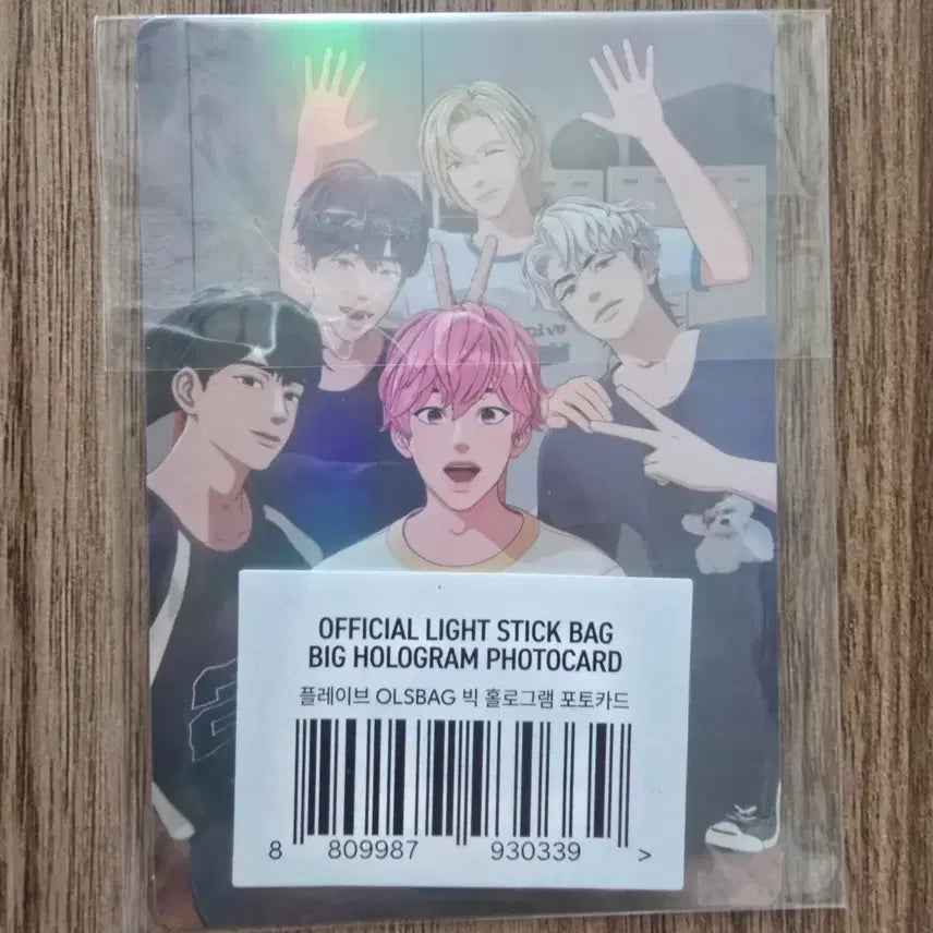 [BUNJANG] PLAVE Lightstick Bag Big Photocard / 플레이브 라이트스틱백 빅포카