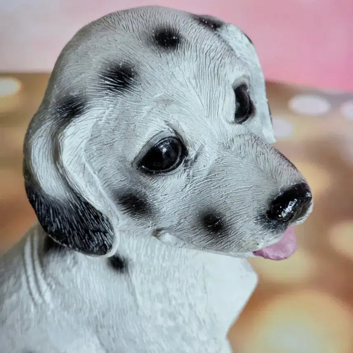 [BUNJANG] Vintage Dalmatian Dog Figurine / 빈티지 달마시안 강아지 피규어