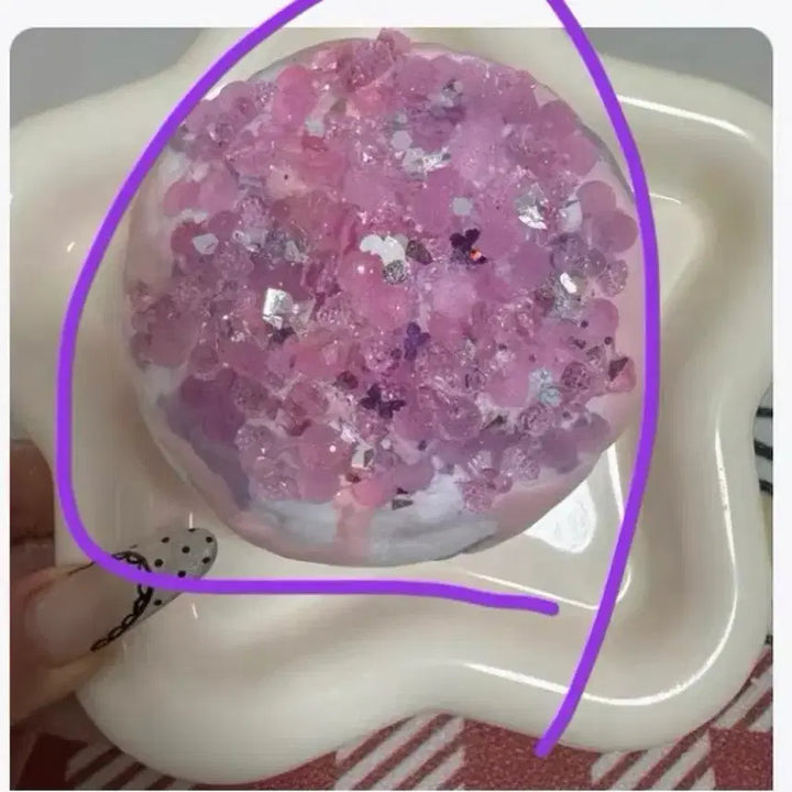 [BUNJANG] Ten Mimi Handmade Mini Flower Crunch Slime / (미개봉) 텐미미 톈미미 자글꽃 쟈글꽃 미니꽃 수제공 크런치 슬랑이 말랑이 다 재고 있음