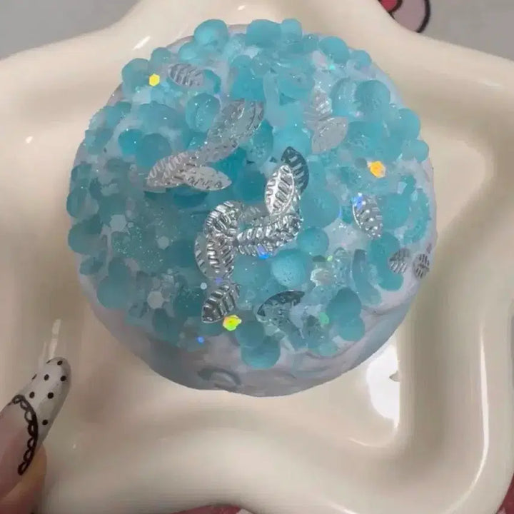 [BUNJANG] Ten Mimi Handmade Mini Flower Crunch Slime / (미개봉) 텐미미 톈미미 자글꽃 쟈글꽃 미니꽃 수제공 크런치 슬랑이 말랑이 다 재고 있음