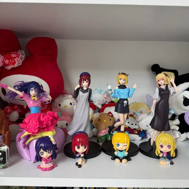 [BUNJANG] Oshi no Ko 4 Types + Riracoco 4 Types Figure Bundle Set / (최애의아이탈덕) 최애의아이 4종 + 리라코트 4종 일괄판매