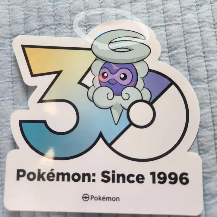 [BUNJANG] Pokemon 30th Anniversary Logo Sticker Set / 포켓몬 30주년 로고 스티커 세트 원가양도 팝업