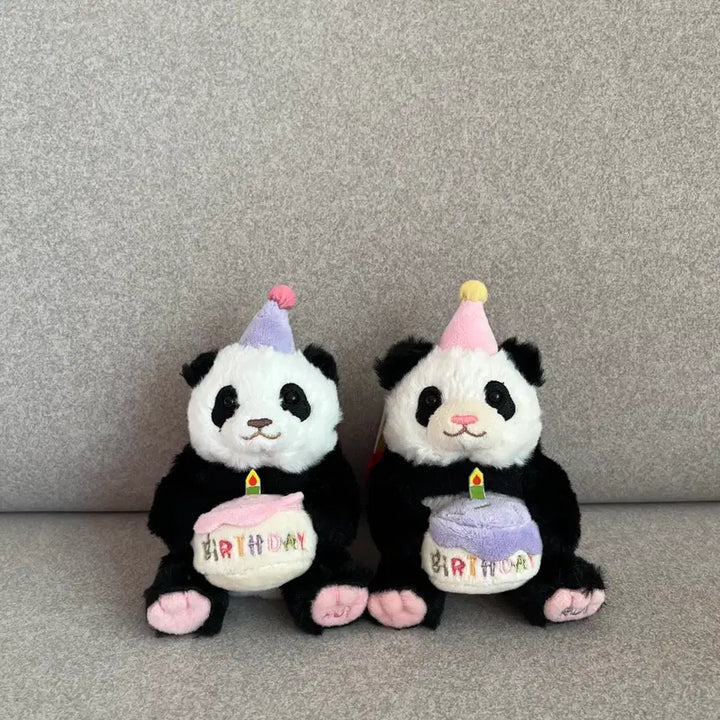[BUNJANG] Huibao Ruibao Birthday Doll Set / 후이바오 루이바오 생일 인형 세트