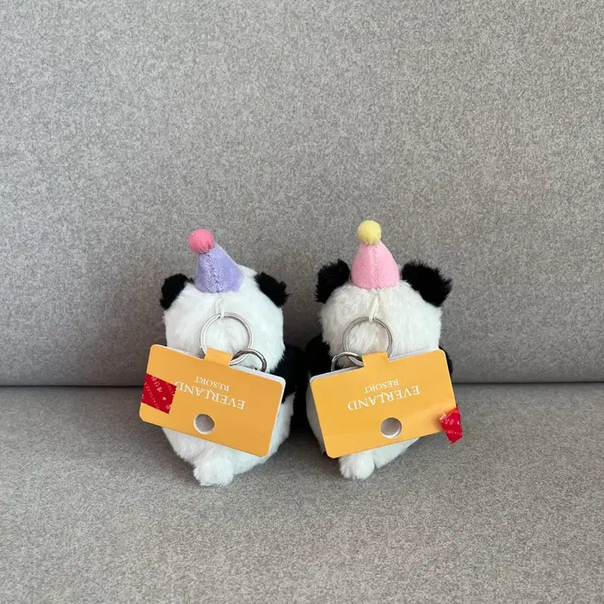 [BUNJANG] Huibao Ruibao Birthday Doll Set / 후이바오 루이바오 생일 인형 세트