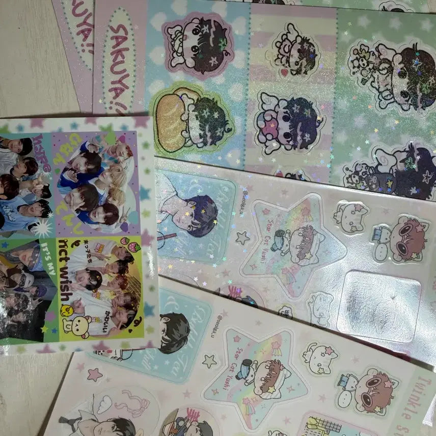 [BUNJANG] NCT WISH Sticker Bundle Set / 엔시티 위시 스티커 Nct wish