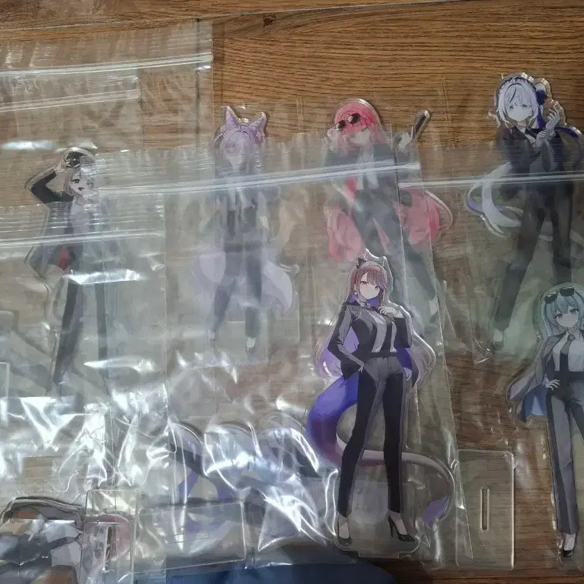 [BUNJANG] Stella Live Full Set Sealed &amp; Unsealed Unofficial Acrylic Standees Bundle / 스텔라이브 정장 아크릴 일괄판매