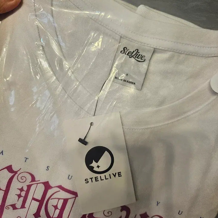 [BUNJANG] StellaLive "UNI" Short Sleeve T-Shirt - Size 1 / 주말특가  스텔라이브  유니 반팔티 1사이즈 원가이하 양도