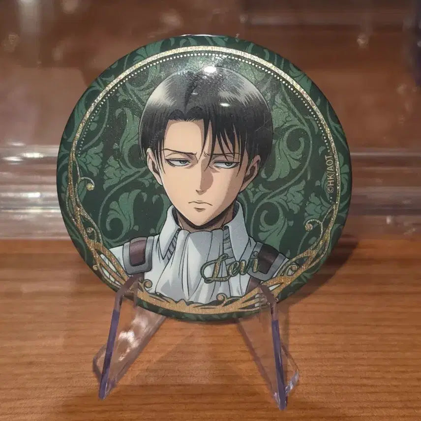 [BUNJANG] Attack on Titan Levi Can Badge / 진격의거인 리바이 캔뱃지 판매