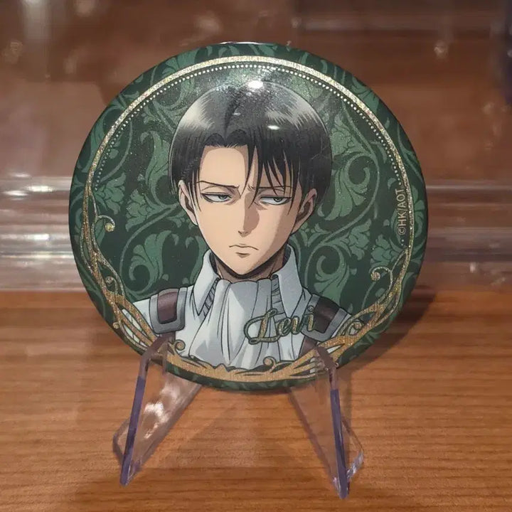 [BUNJANG] Attack on Titan Levi Can Badge / 진격의거인 리바이 캔뱃지 판매