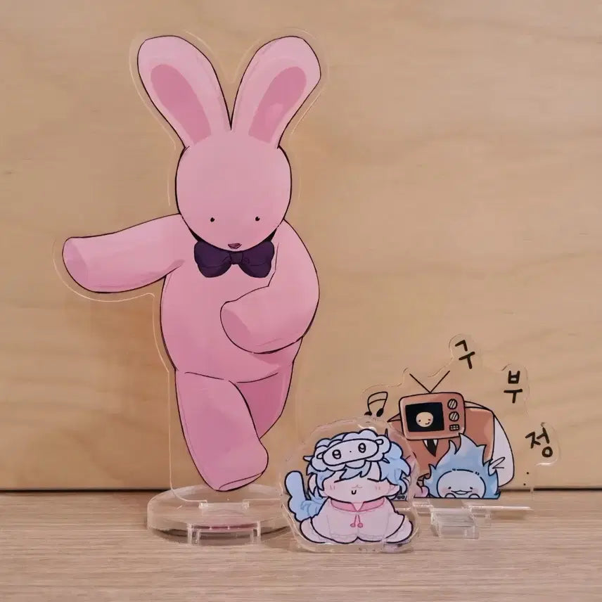 [BUNJANG] Good Friend Seonhye Brown Acrylic Stand &amp; Corotto Bundle / 괴담출근 괴출 브라운 착한친구 이성해 아크릴 스탠드 코롯토
