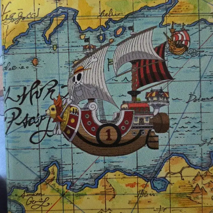 [BUNJANG] One Piece Gear 5 Nika Luffy Mousepad &amp; Passport Case Bundle / 원피스 여권 케이스 기어5 니카 루피 마우스패드 일괄 판매
