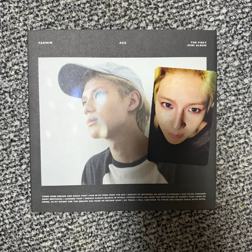 [BUNJANG] SHINee Taemin Ace Album + Photocard / 샤이니 태민 에이스 앨범 + 포카 (상태좋음)