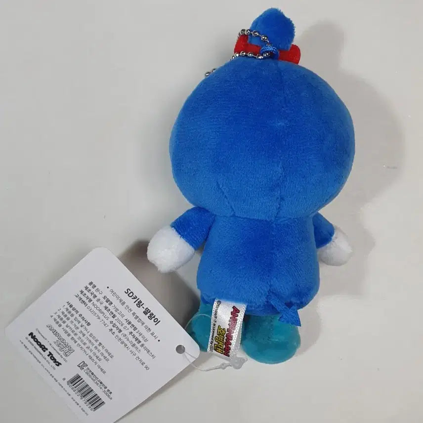 [BUNJANG] Anpanman Jjarangi Character Rattle Plush Keychain New / 호빵맨 딸랑이 sd 인형 키링 새상품