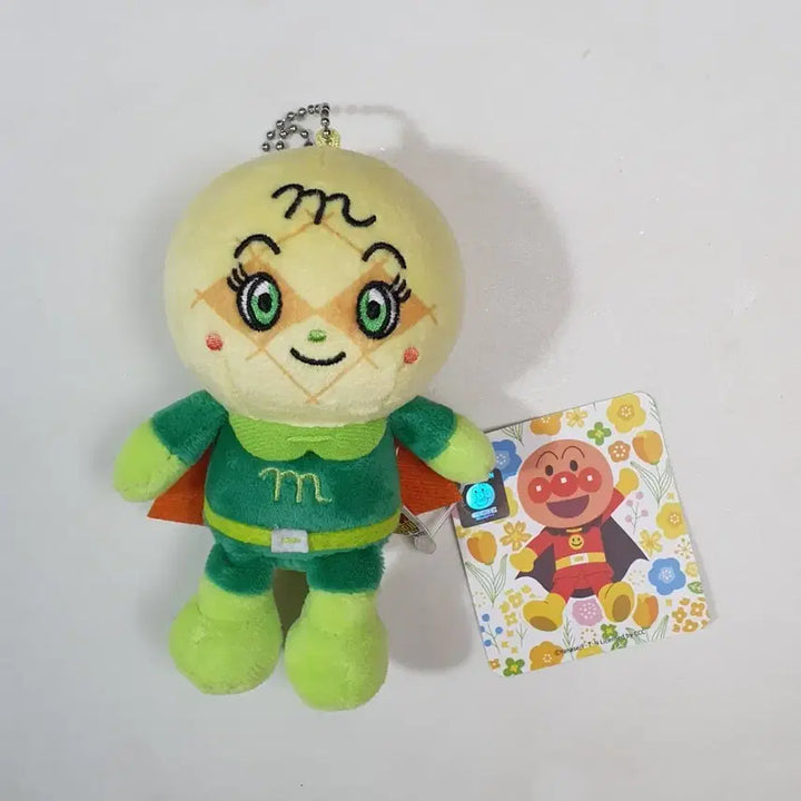 [BUNJANG] Anpanman Melonpan Girl SD Doll Keyring / 호빵맨 메론빵소녀 sd 인형 키링 새상품
