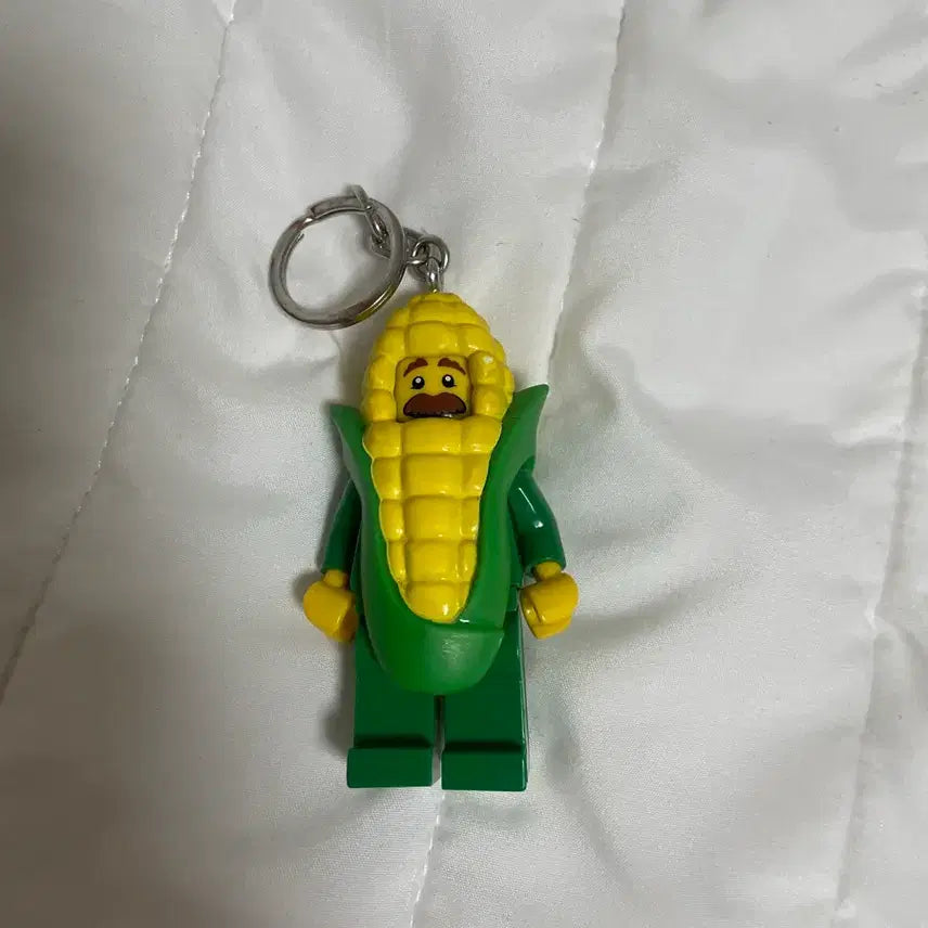 [BUNJANG] LEGO Corn Keychain / 레고 키링 옥수수
