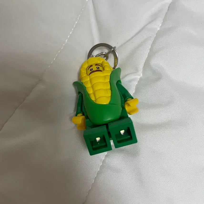 [BUNJANG] LEGO Corn Keychain / 레고 키링 옥수수