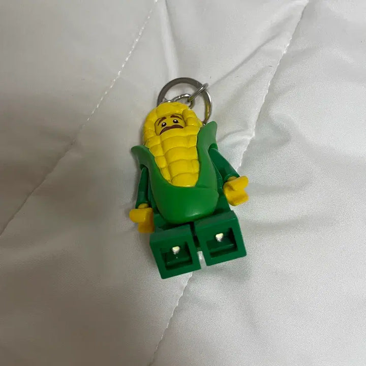 [BUNJANG] LEGO Corn Keychain / 레고 키링 옥수수