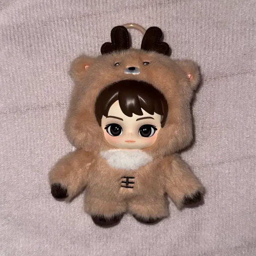 [BUNJANG] RIIZE Woongie Popmart Sungchan Fluffy Keyring / 라이즈 우락밤 팝마트 성찬 플러피키링